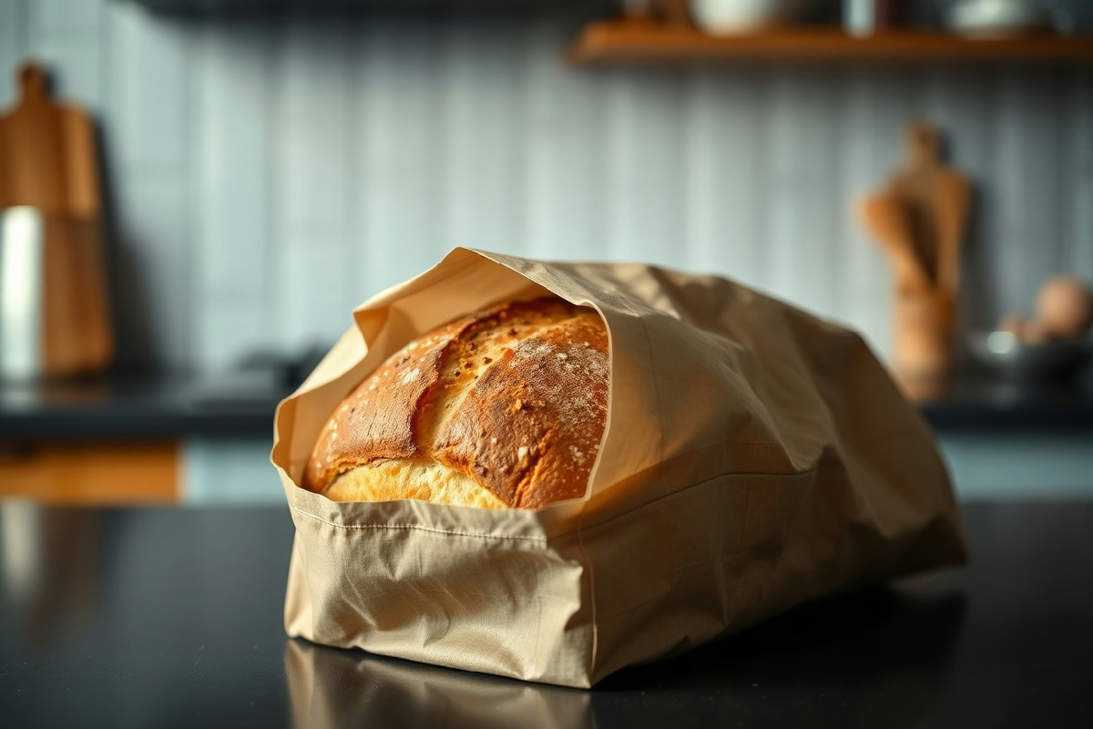 Il trucco che tutti ignorano per mantenere il pane fresco più a lungo: non usare mai il sacchetto di plastica
