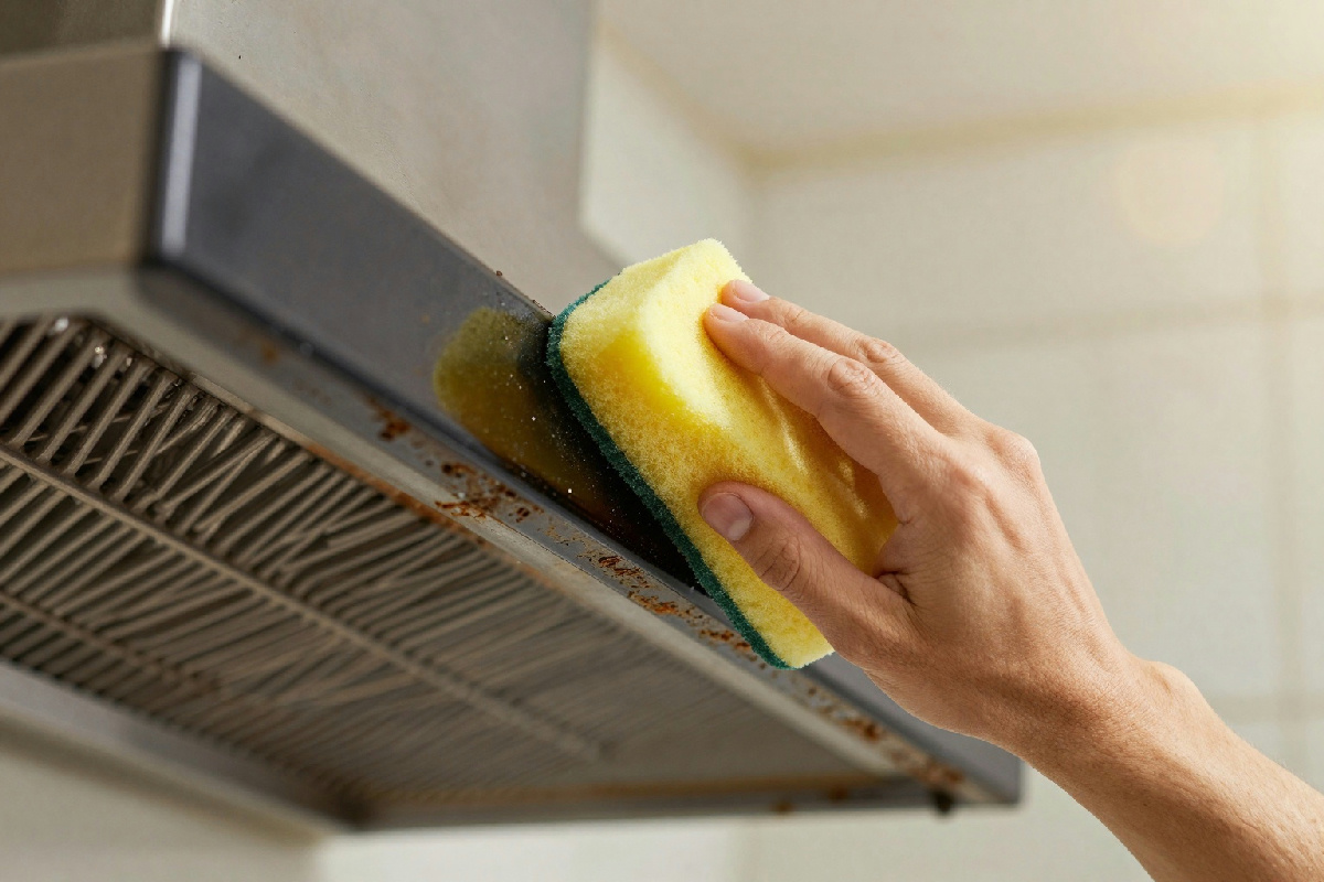 Elimina il grasso ostinato dalla cappa della cucina con questo trucco geniale che funziona sempre