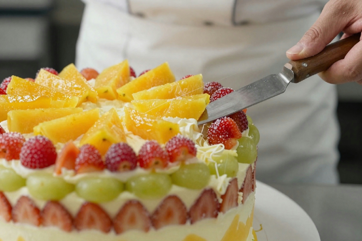 Tagliare la torta da un pasticcere: il trucco geniale del filo interdentale che cambia tutto